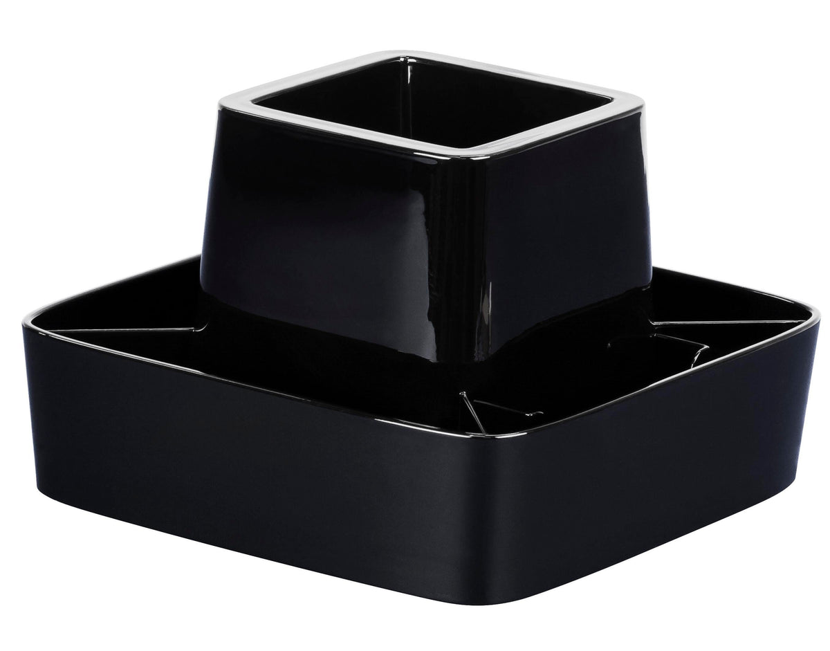 ORGANIZER - SPINNING DESK ORGANIZER BLACK PACK OF 4