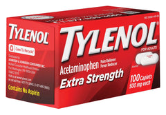 MEDICATION TYLENOL EXTRA PACK OF 100 - JOJ044909