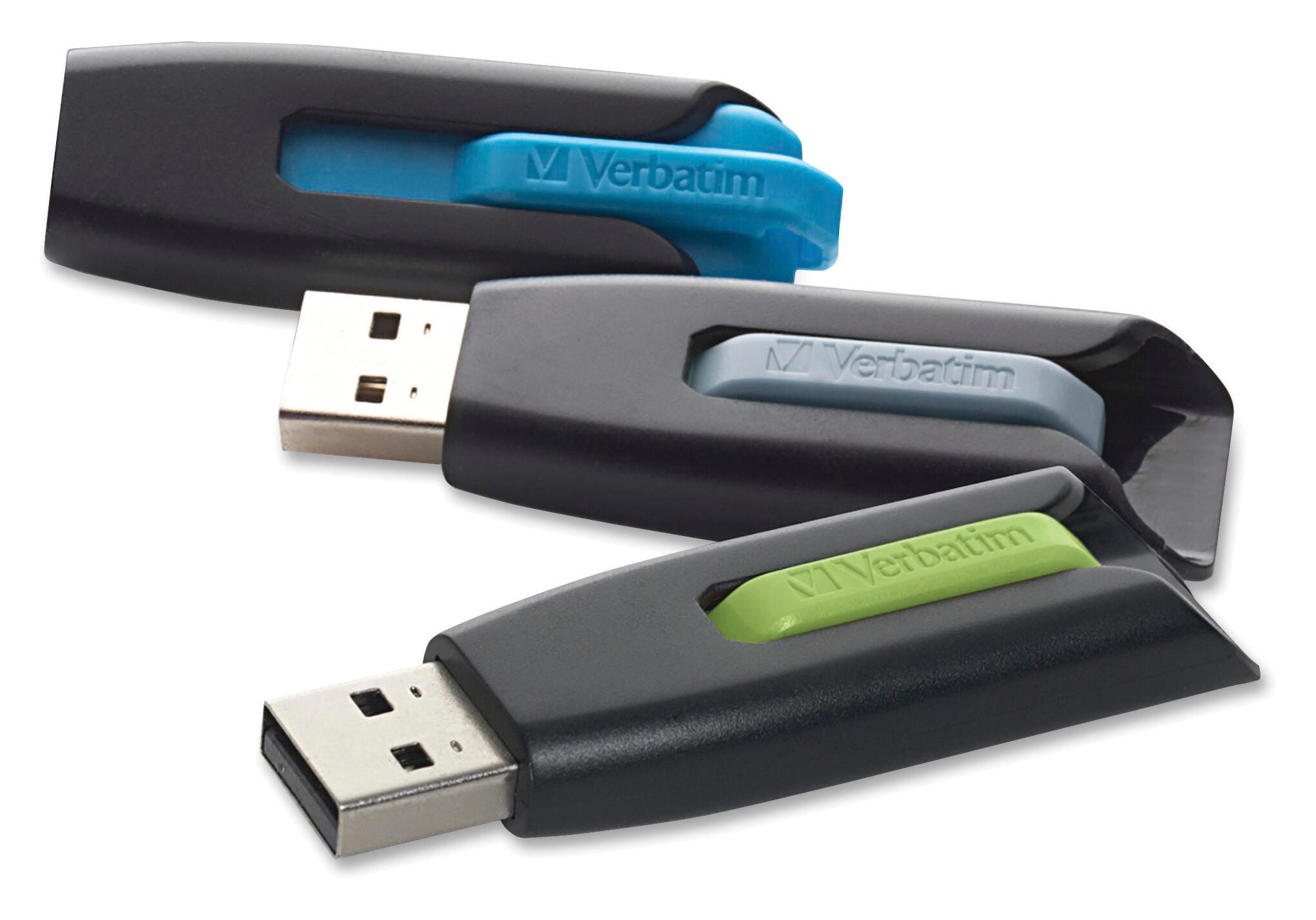 FLASH DRIVE USB 3.0 STORE N GO 16 GB PK OF 3 VERBATIM VER49126