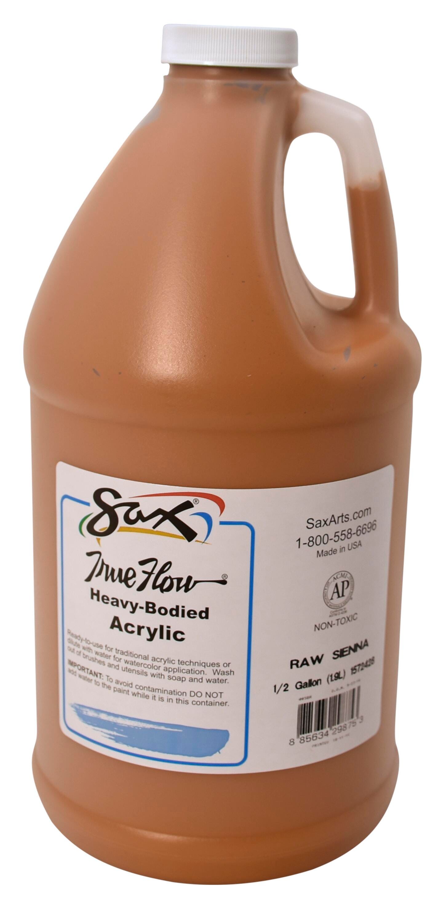 PAINT ACRYLIC HB SAX RAW SIENNA HALF GALLON