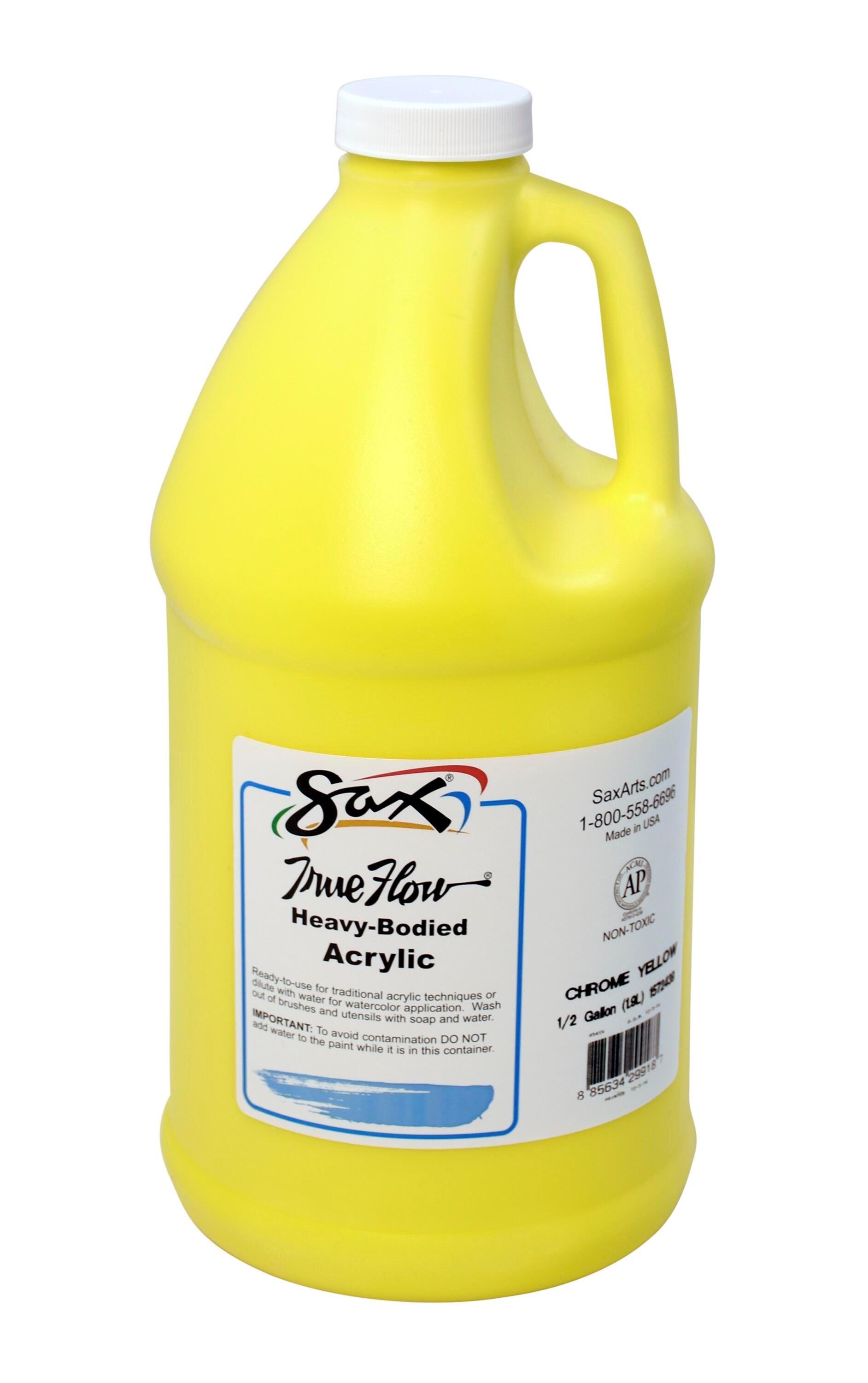 PAINT ACRYLIC HB SAX CHROME YELLOW HALF GALLON
