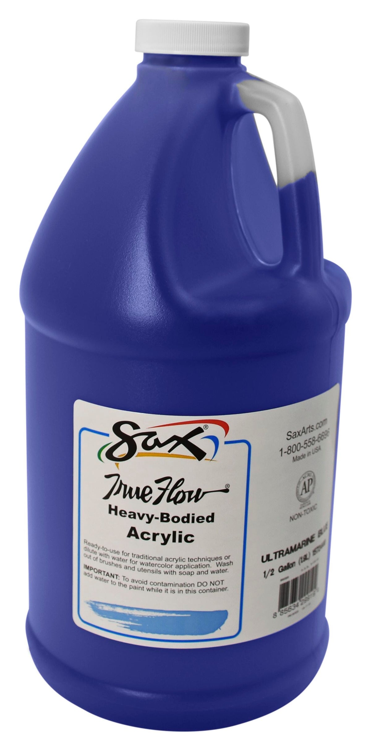 PAINT ACRYLIC HB SAX ULTRAMARINE BLUE HALF GALLON