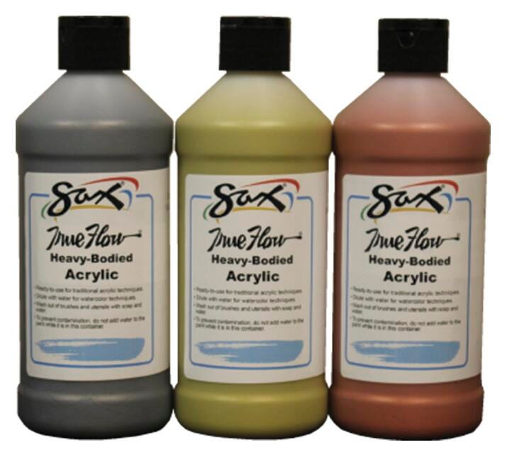 PAINT ACRYLIC HB SAX PINT ASST METALLIC SET OF 3