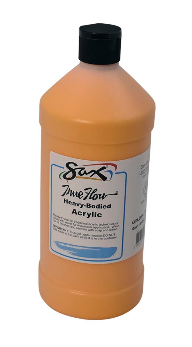 PAINT ACRYLIC HB SAX GOLDEN YELLOW QUART