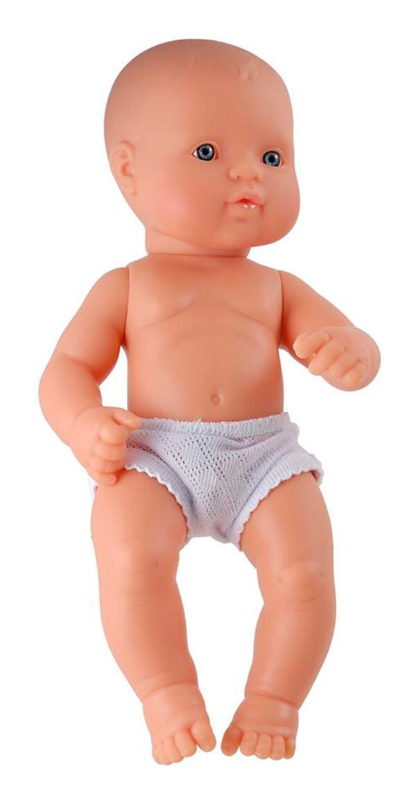 NEWBORN BABY DOLL CAUCASIAN GIRL 12-5/8 IN H
