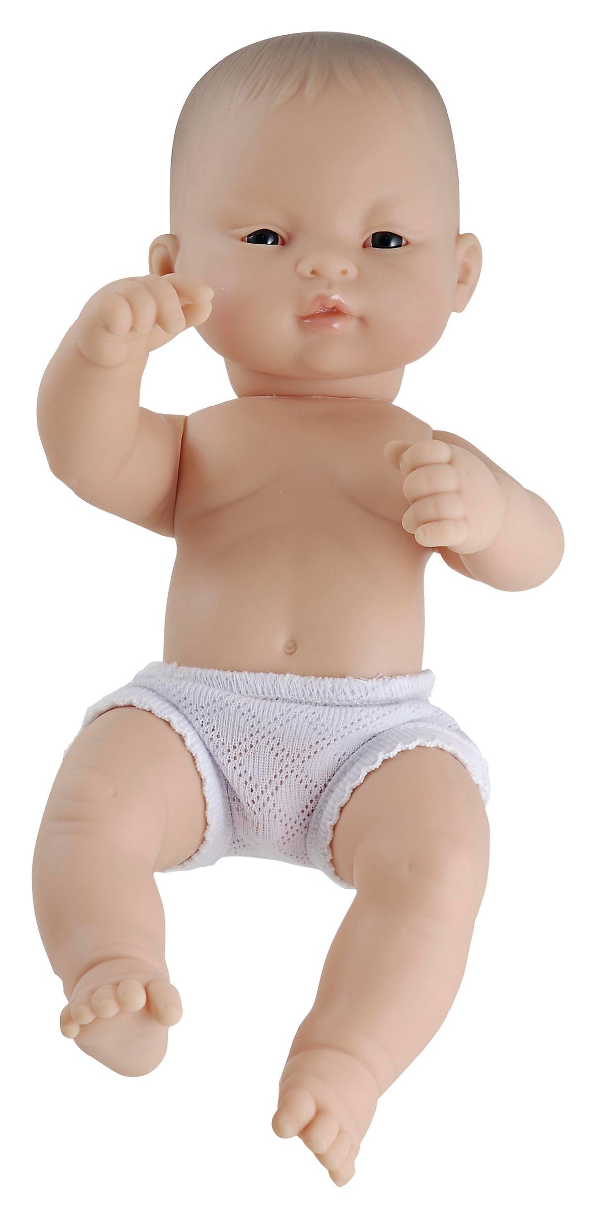NEWBORN BABY DOLL ASIAN BOY 12-5/8 IN H