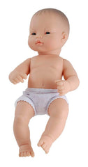 NEWBORN BABY DOLL ASIAN GIRL 12-5/8 IN H