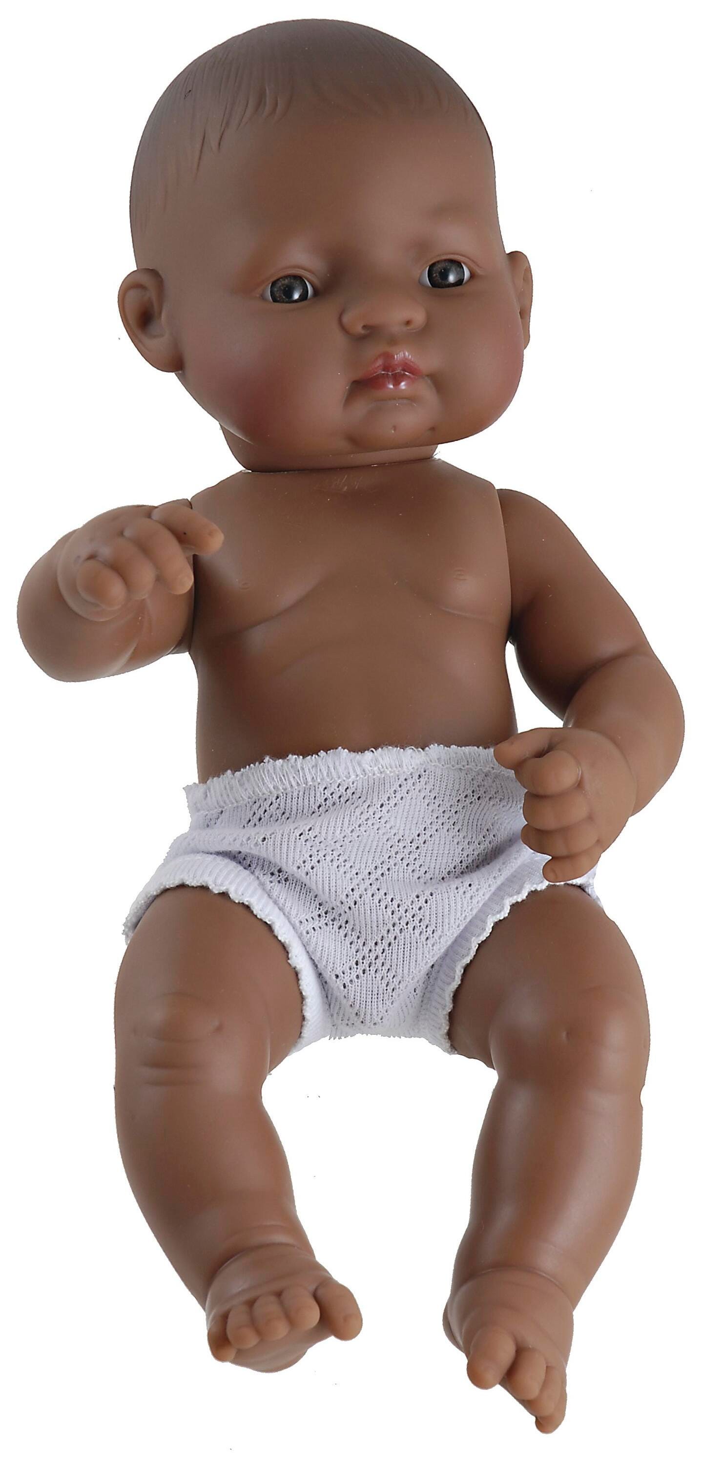 NEWBORN BABY DOLL HISPANIC BOY 12-5/8 IN H