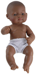 NEWBORN BABY DOLL HISPANIC BOY 12-5/8 IN H