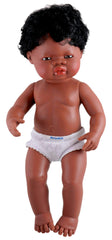 DOLL AFRICAN BOY 15 IN H