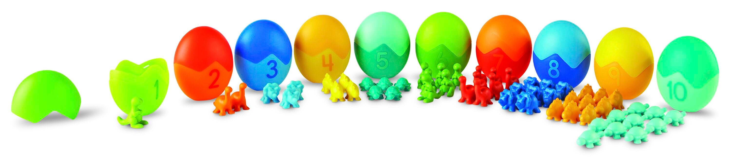 COUNTING DINO-SORTER EGGS