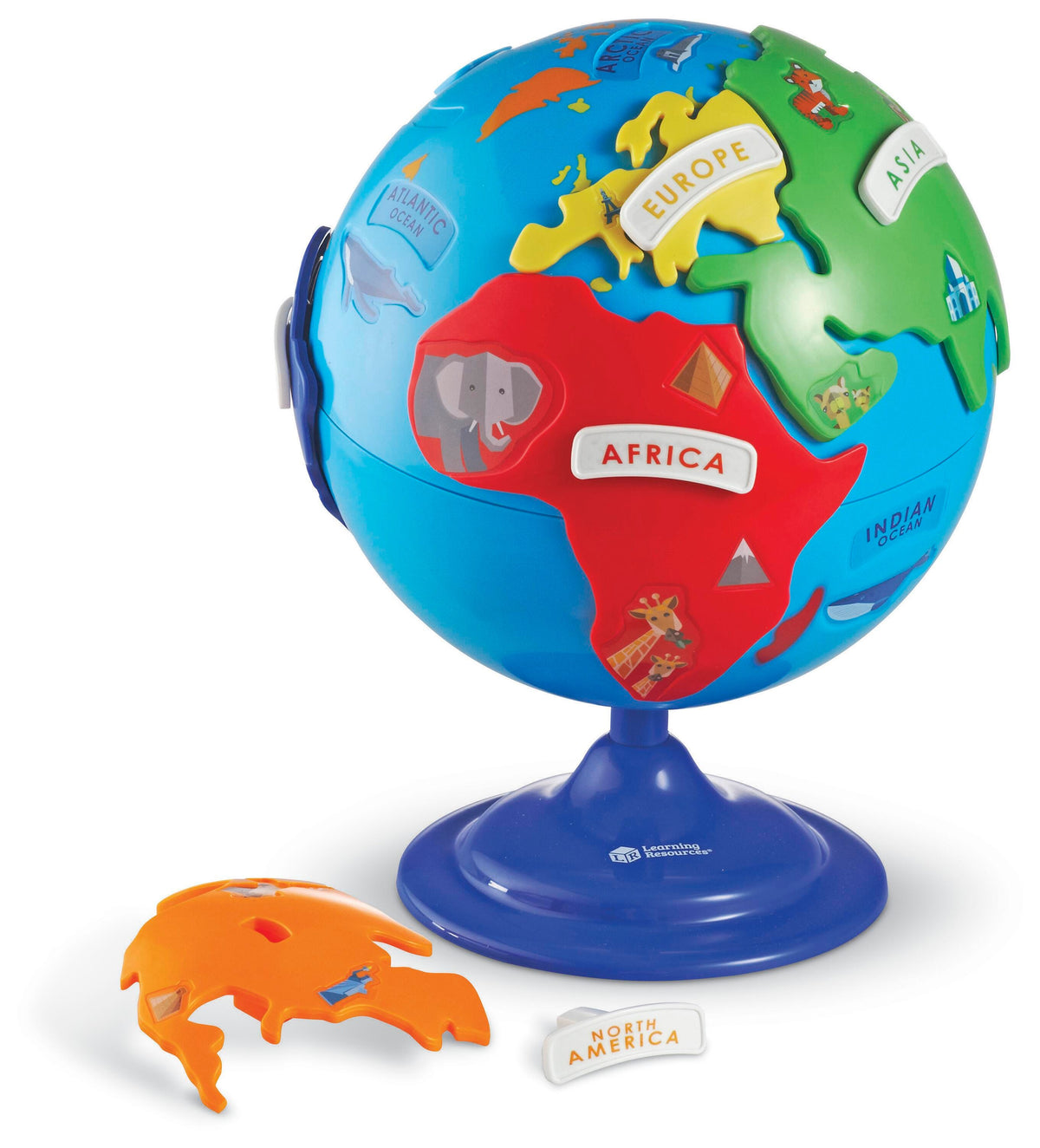 PUZZLE GLOBE - SET OF 14