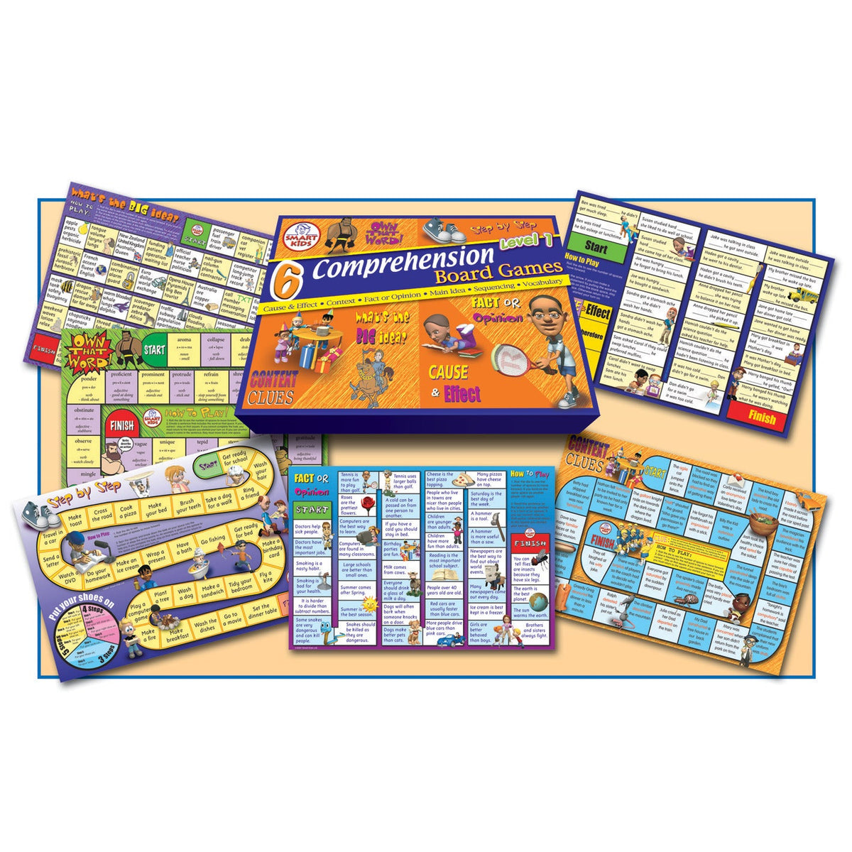 Reading Comp.Board Game Level1