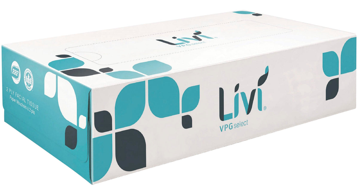 TISSUE FACIAL 2PLY FLAT-SOL11513