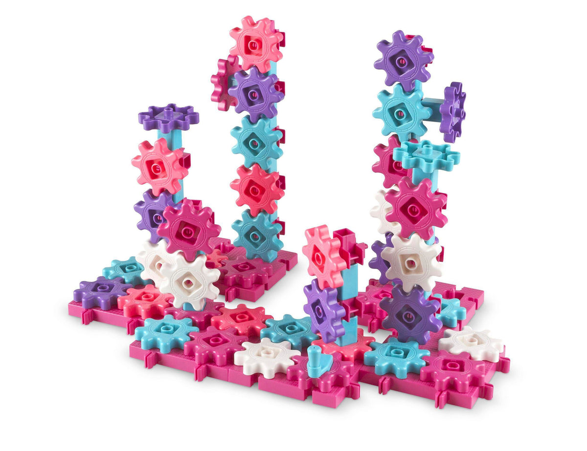 GEARS GEARS GEARS DELUXE PASTEL COLORS BUILDING SET OF 100