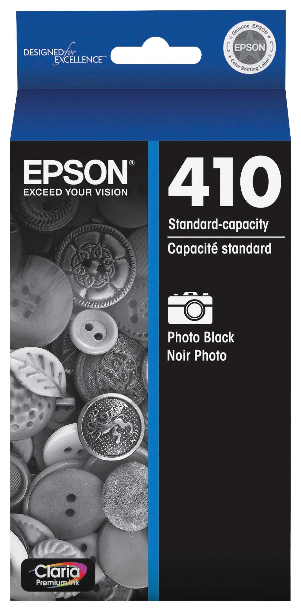 CARTRIDGE INK TONER EPSON CLARIA EPST410120S PHOTO BLACK