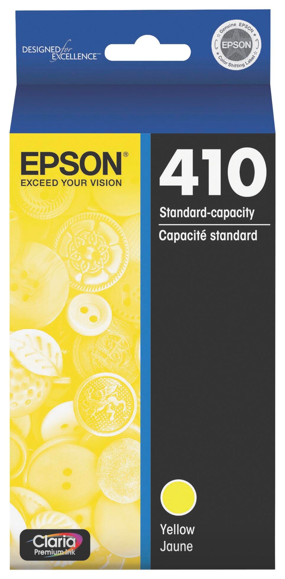 CARTRIDGE INK TONER EPSON CLARIA EPST410420S YELLOW