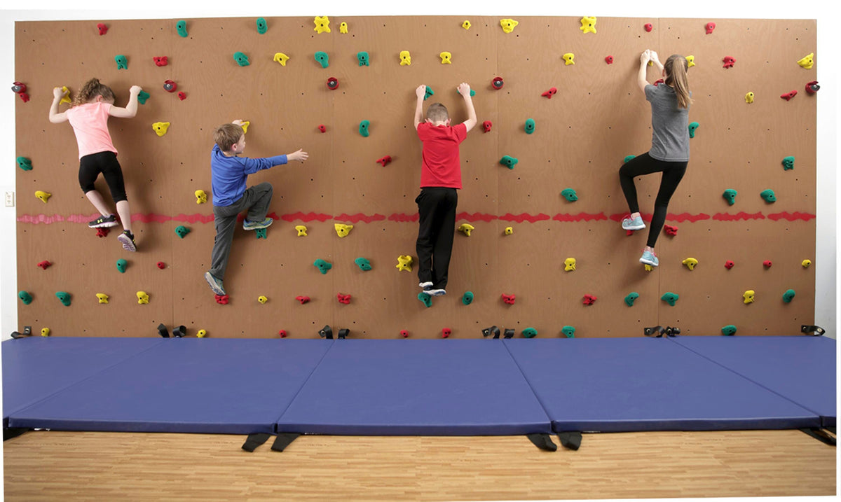 Level Traverse ENTRY-LEVEL TRAVERSE WALL KIT 8X4 FT PACKAGE WITH 2 INCH MAT-LOCKING ...