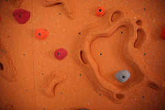 SANDSTONE RELIEF TRAVERSE WALL 8X4 FT PACKAGE WITH 2 IN MATLOCKING SYSTEM RED