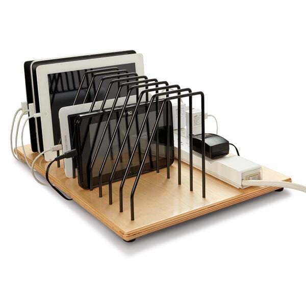 TABLETOP CHARGING STATION - 17-1/2 W X 13-1/2 D X 8 H INCHES