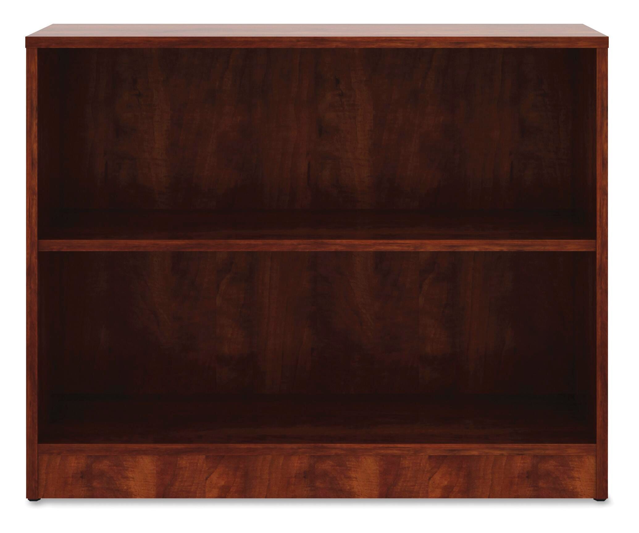 BOOKCASE - 2 SHELF - CHERRY