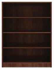 BOOKCASE - 4 SHELF - WALNUT