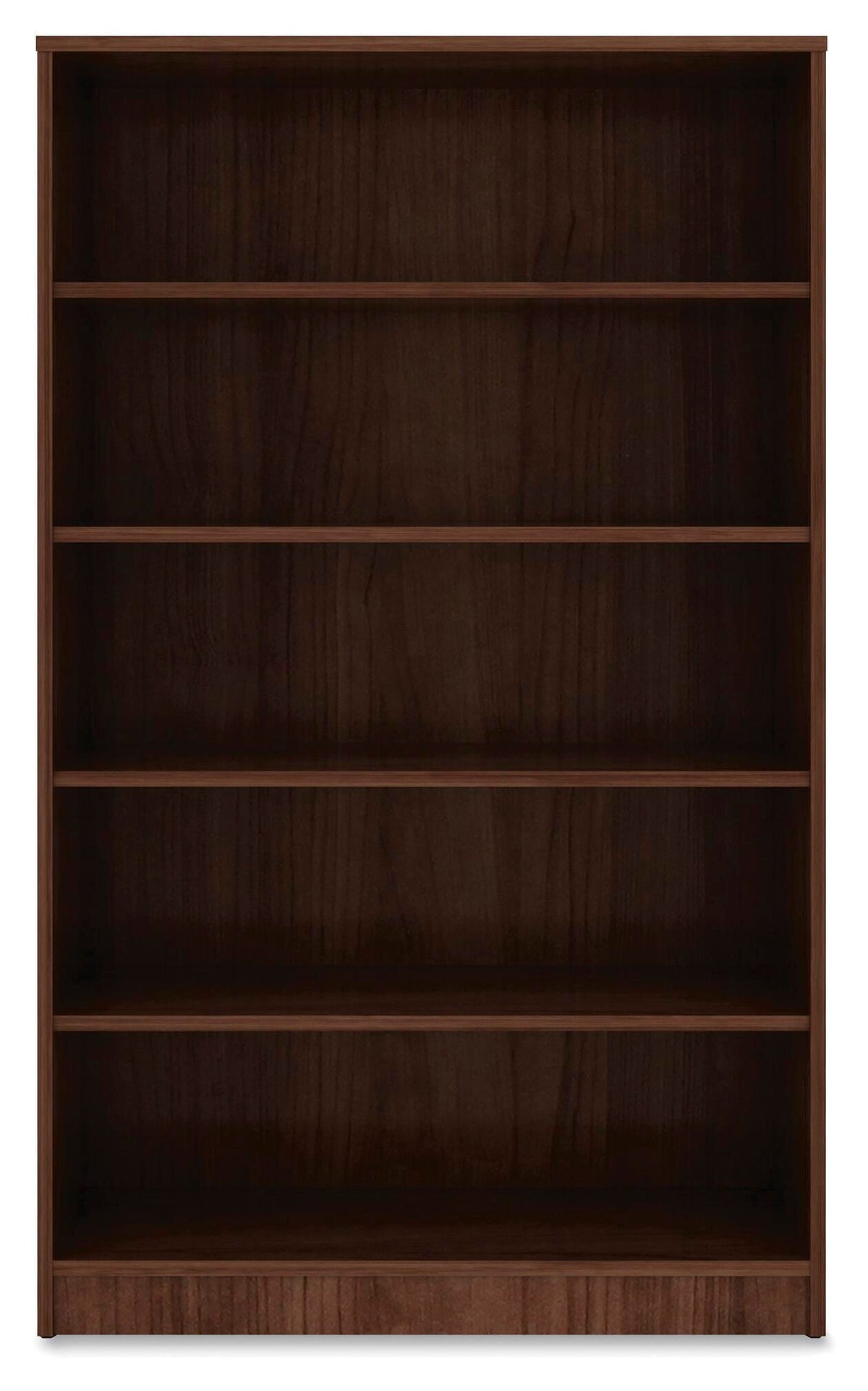 BOOKCASE - 5 SHELF - WALNUT
