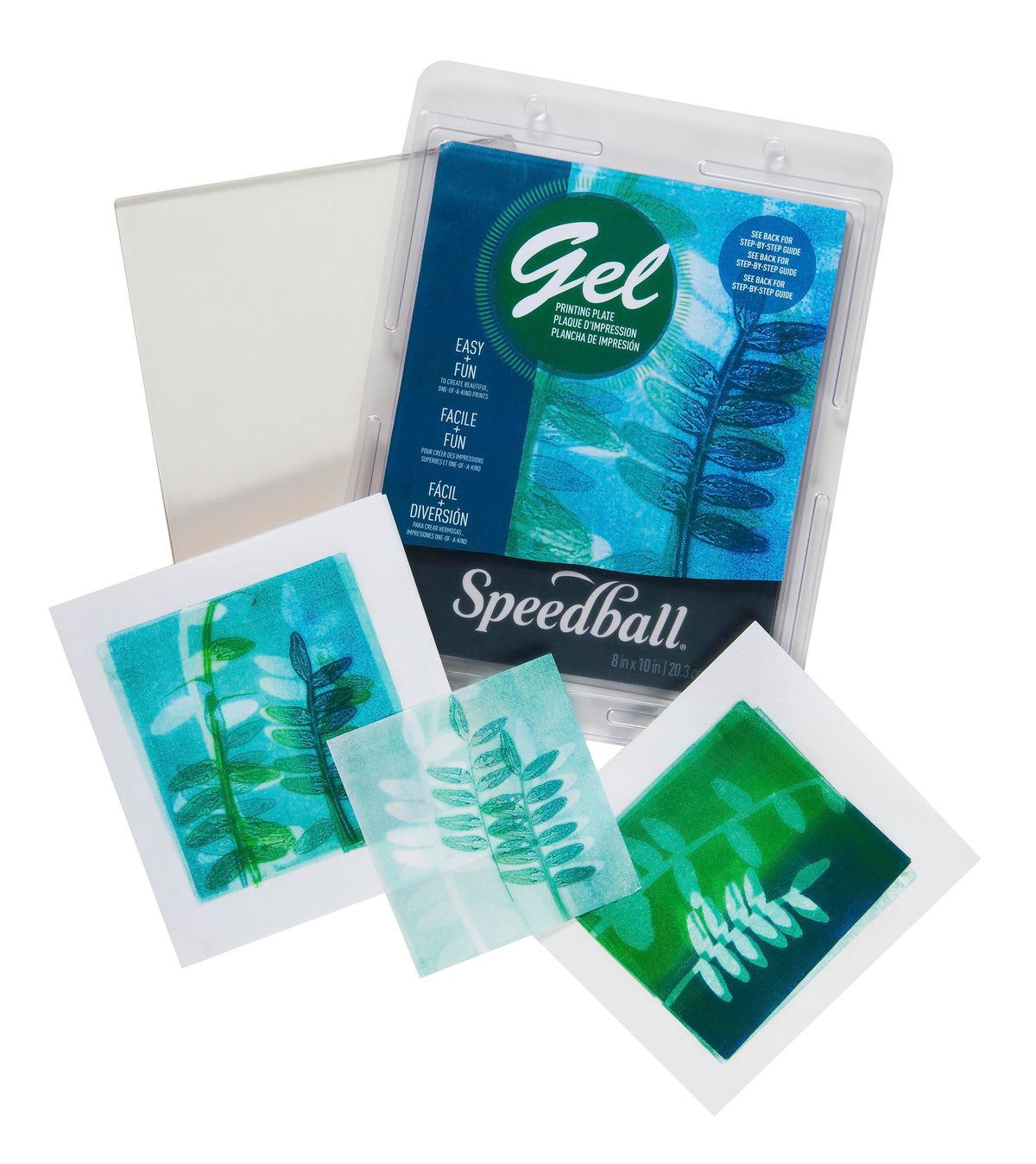 PRINTING PLATE GEL 12X12 INCH PACK OF 10