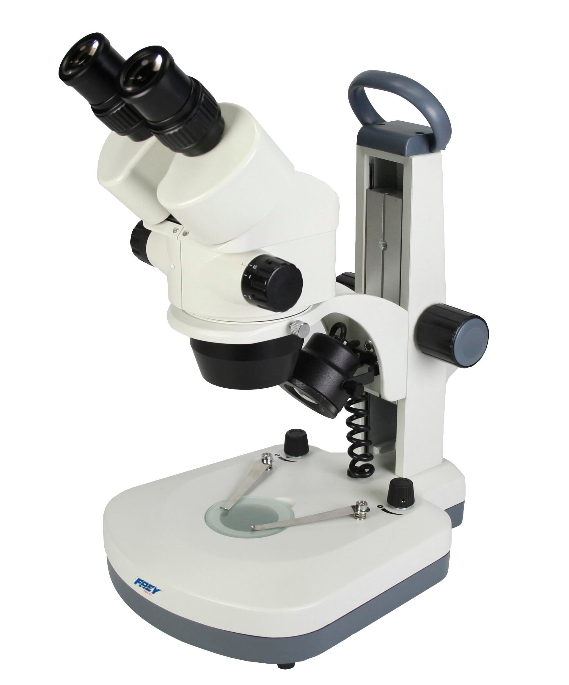 MICROSCOPE STEREO ZOOM DUAL LED 7X 4.5X