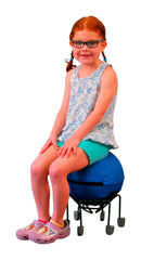 FITNESS ON THE JOB - SMALL ALERT SEAT - GREEN BASE - SPECIFY SEAT COLOR