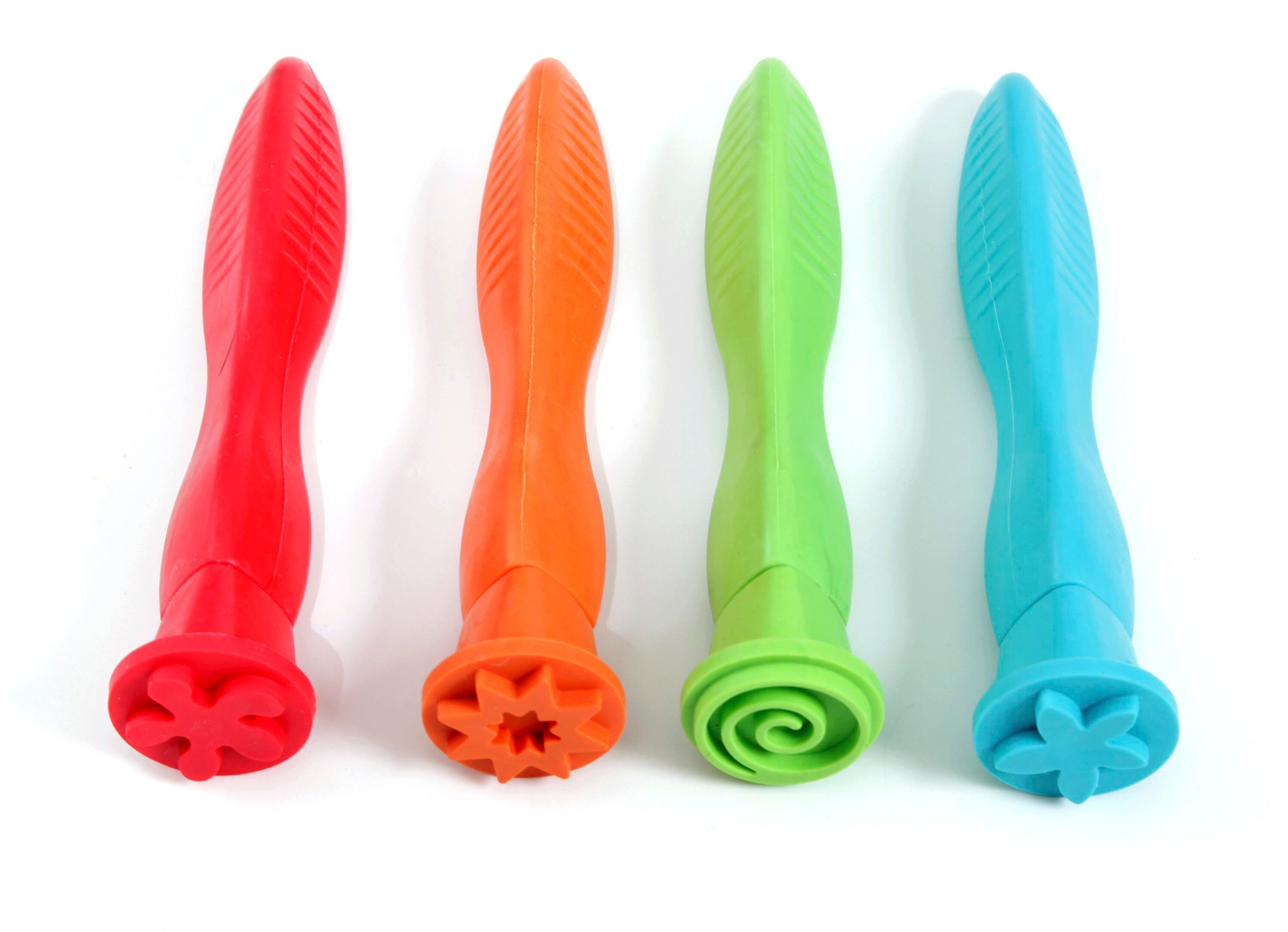 STAMPERS SOFT GRIP PATTERN SET OF 4