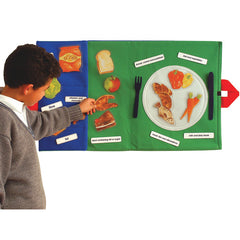 Food Bag Fabric Display Set(English
