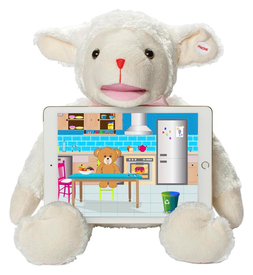 BLUEBEE PALS - LILY THE LAMB