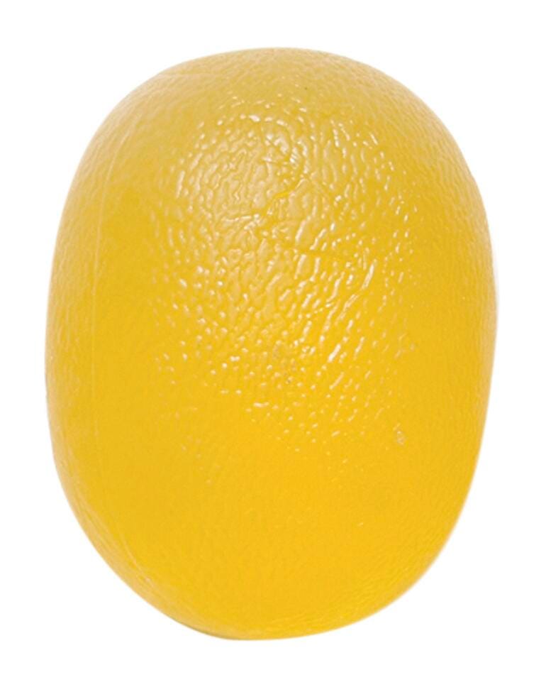 CANDO GEL SQUEEZE BALL - LARGE CYLINDRICAL - YELLOW - X-LIGHT