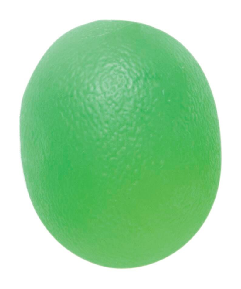 CANDO GEL SQUEEZE BALL - LARGE CYLINDRICAL - GREEN - MEDIUM