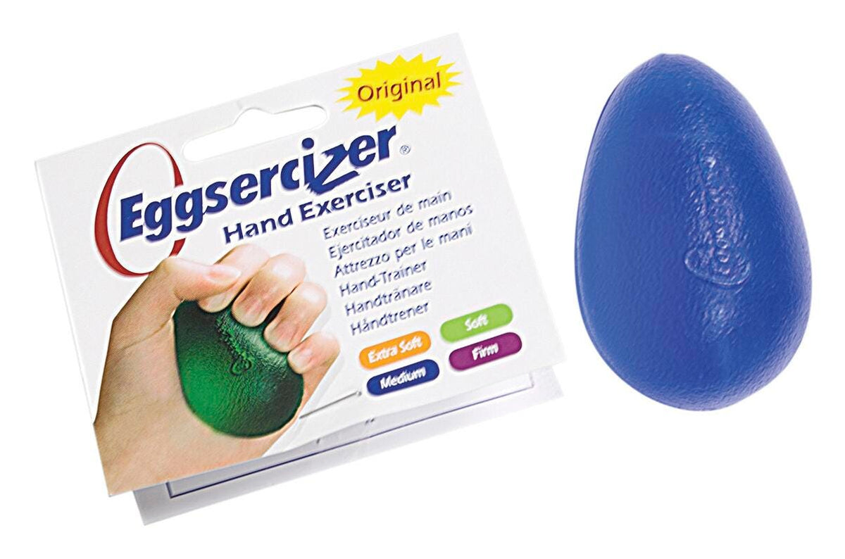 EGGSERCIZER HAND EXERCISER - BLUE- MEDIUM