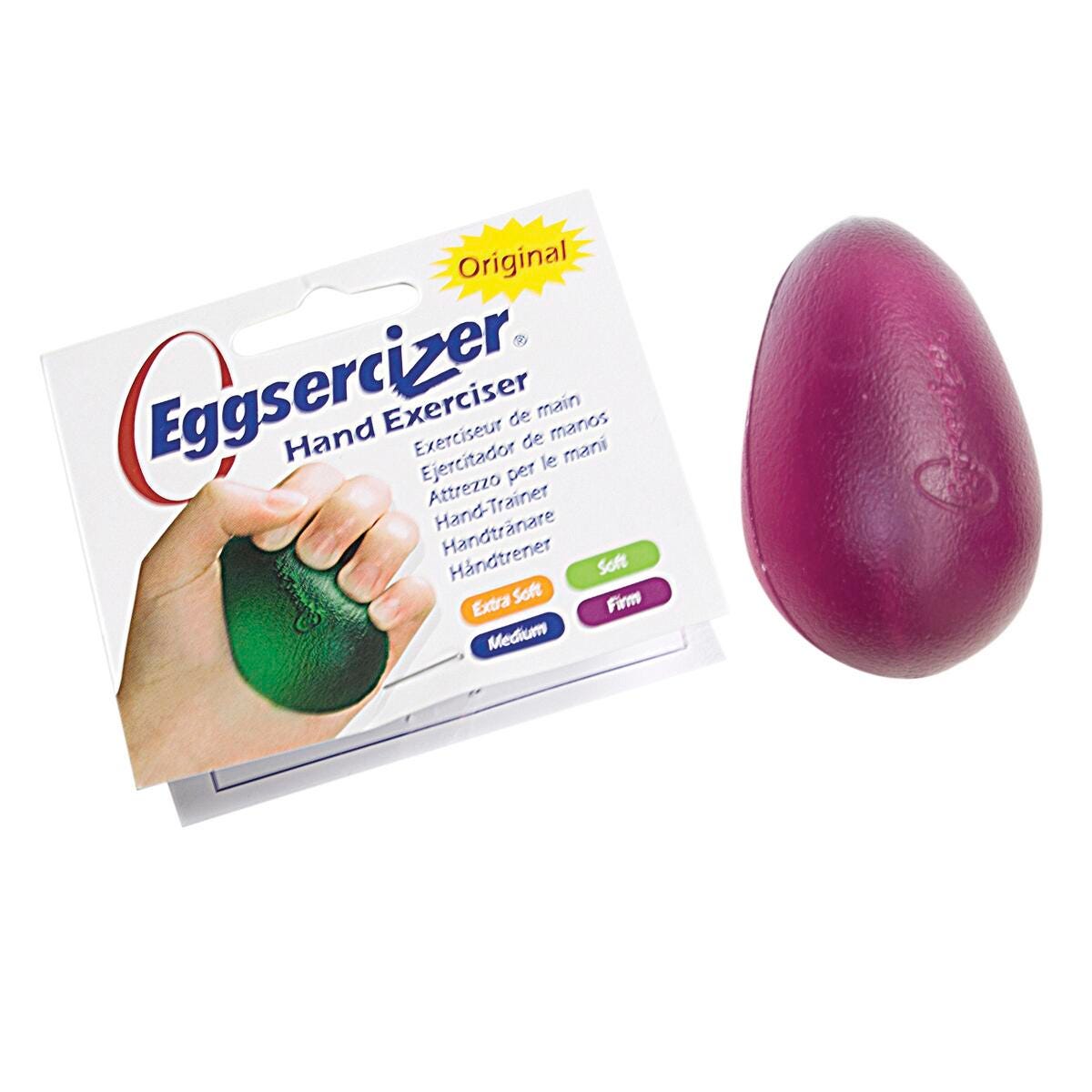 EGGSERCIZER HAND EXERCISER - PURPLE- FIRM