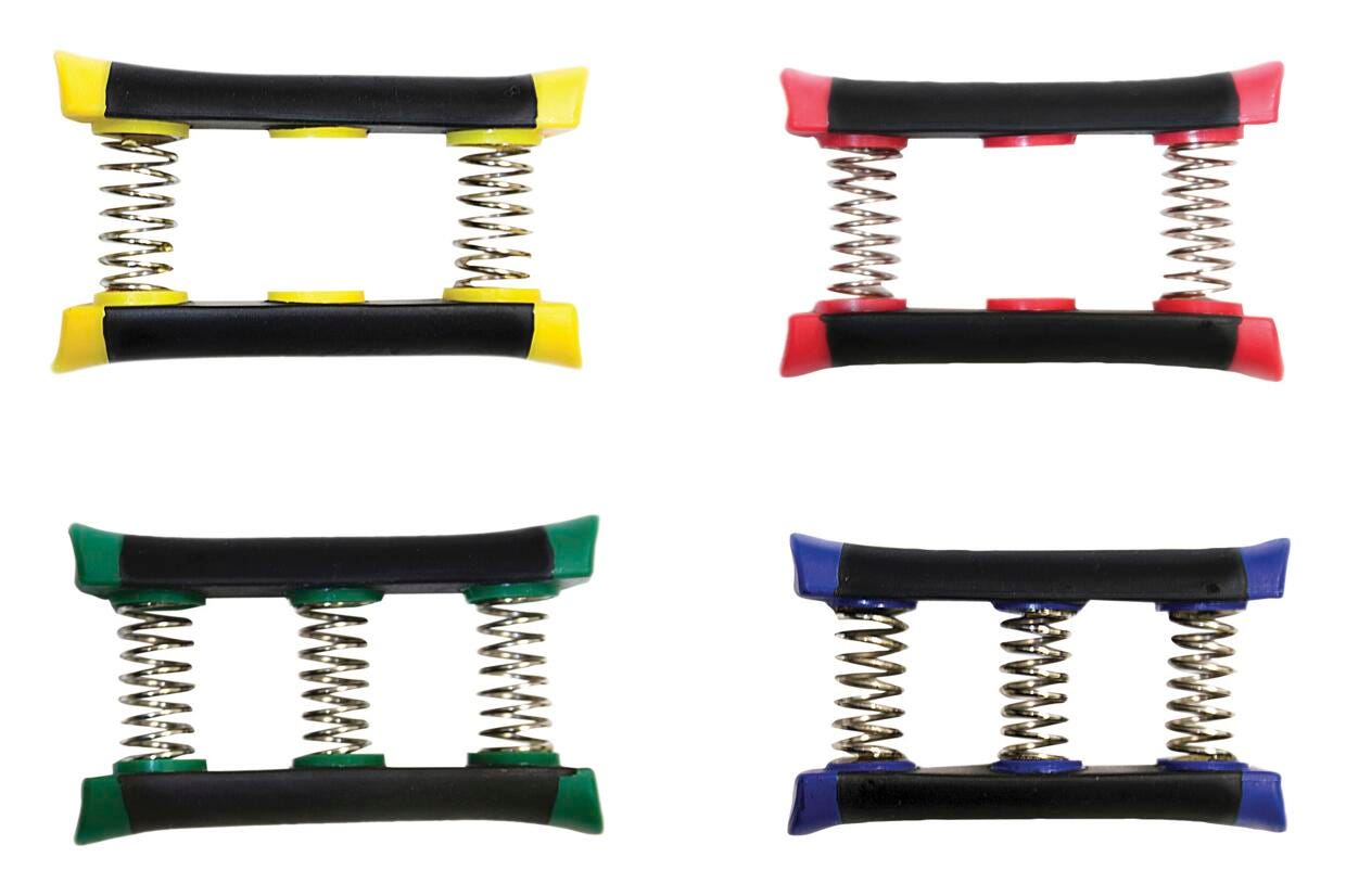 BIG GRIP HAND EXERCISER - 1 OF EACH RESISTANCE - SET OF 4