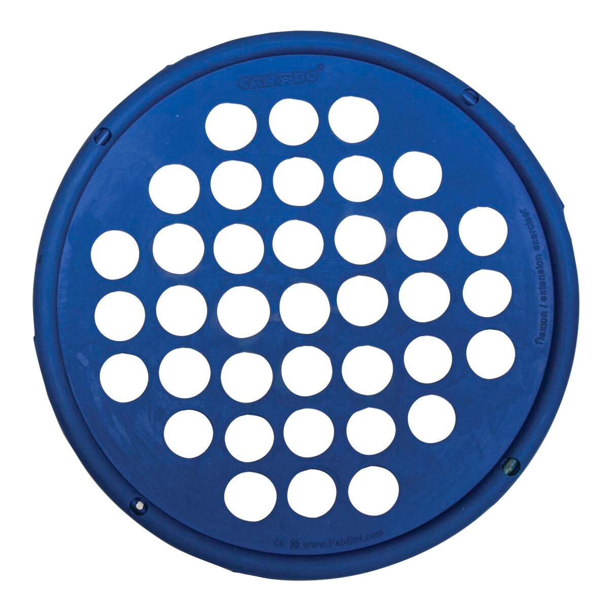 CANDO HAND EXERCISE WEB - LOW POWDER - 7IN DIAMETER - BLUE - HEAVY