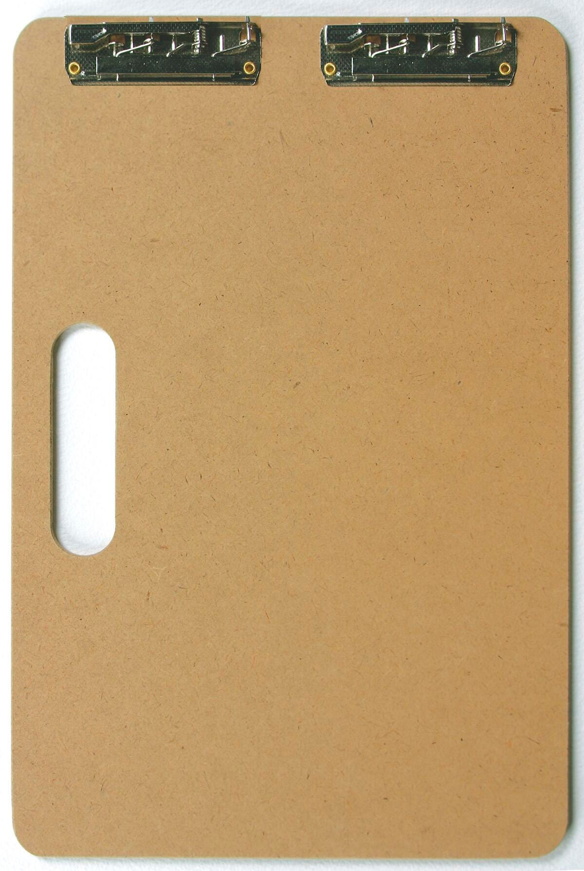 HEAVY DUTY DRAWING BOARD WITH 2 CLIPS 23 X 26 IN