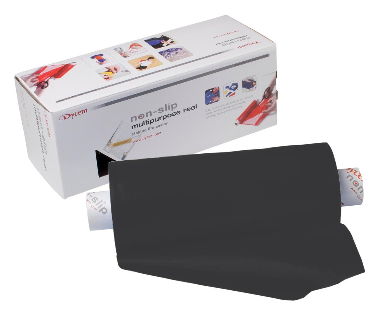 DYCEM NON-SLIP MATERIAL - ROLL - 8 INX10 YD - BLACK