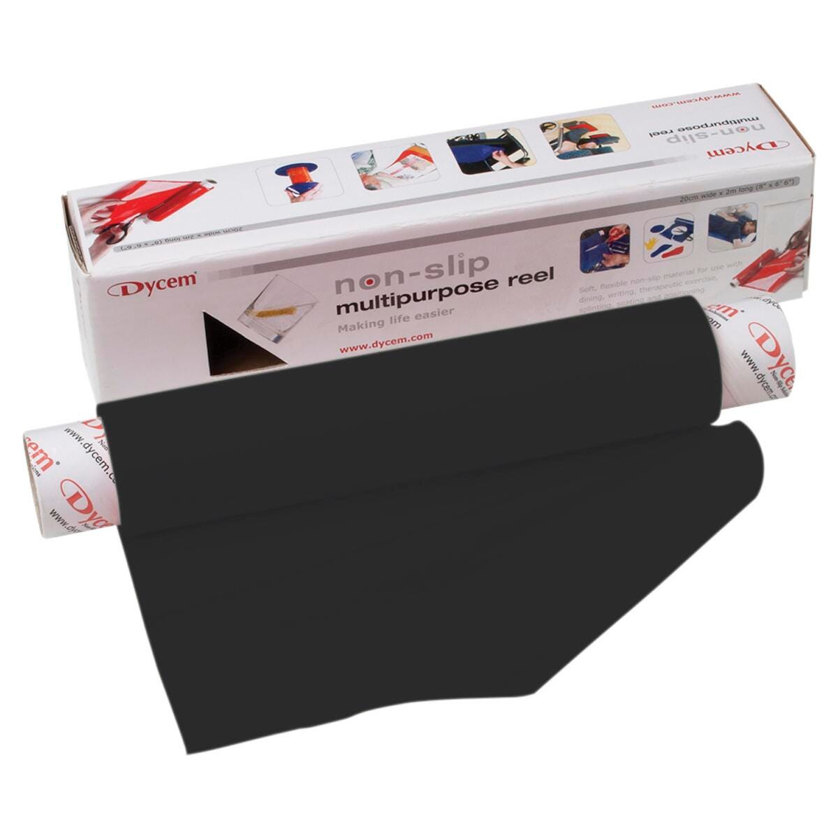 DYCEM NON-SLIP MATERIAL - ROLL - 16 INX6-1/2 FT - BLACK