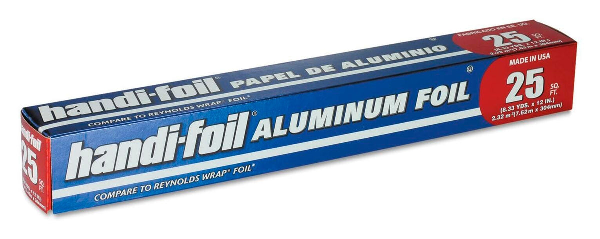 FOIL ALUMINUM HANDI FOIL 12 IN X 25 FT