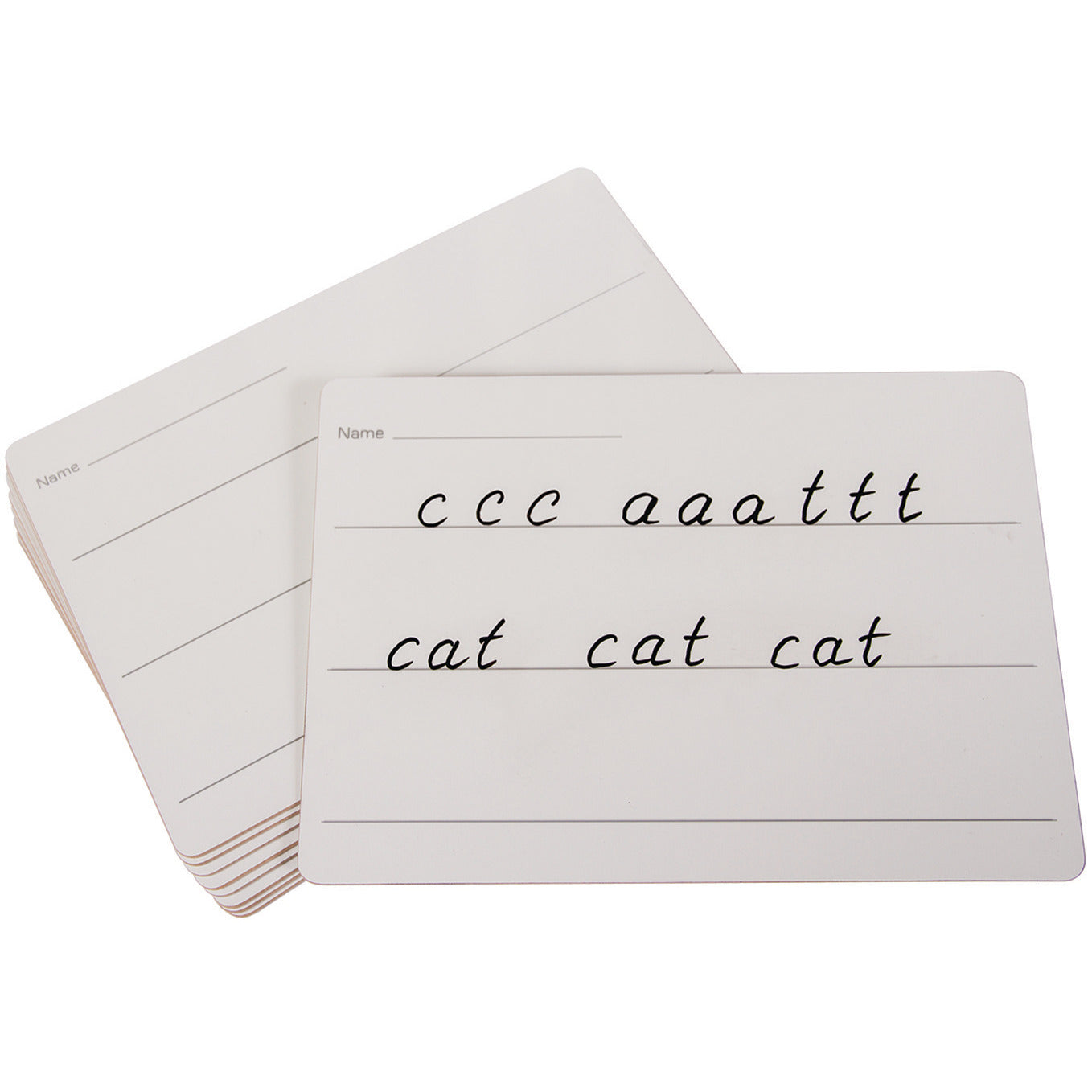 Show-Me A4 R/Lined D/W Boards Pk10