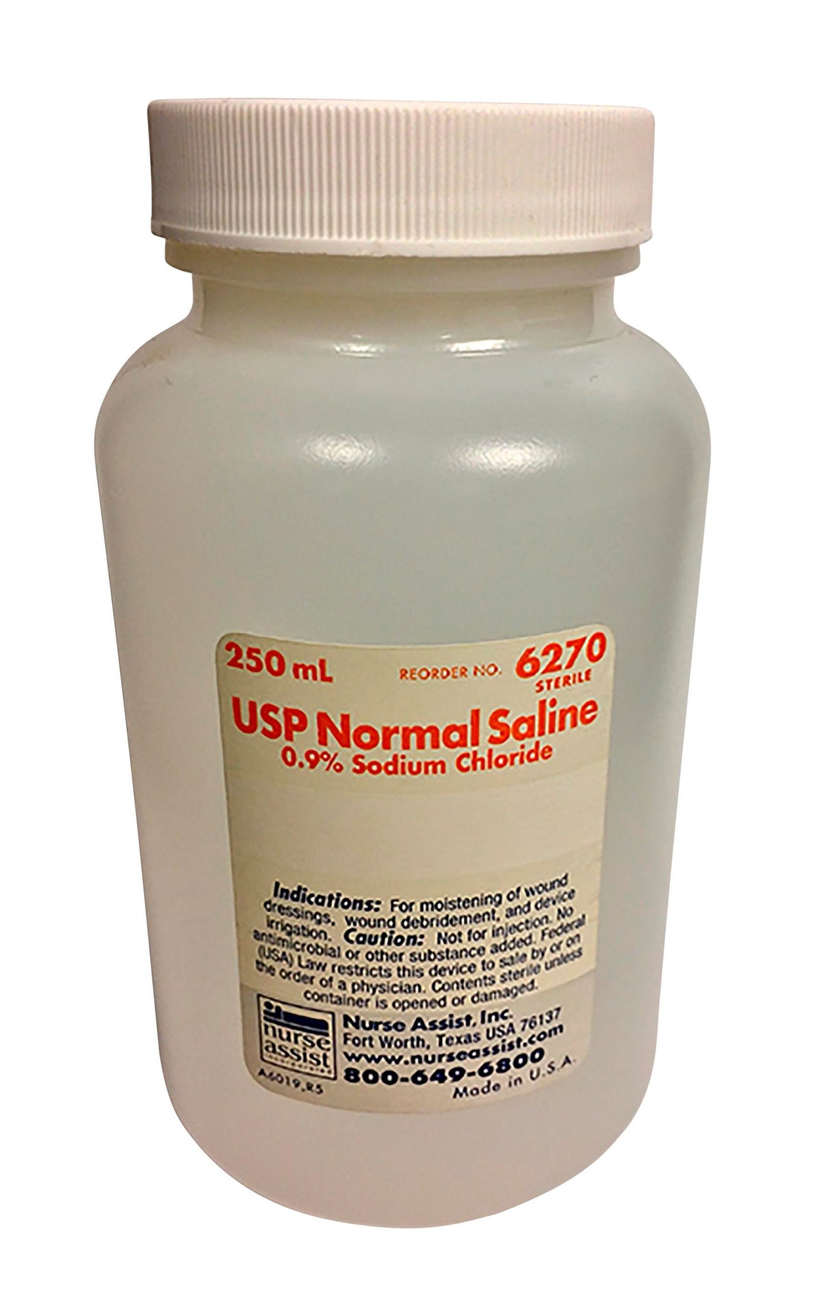 SALINE 0.9% STERILE 250 ML