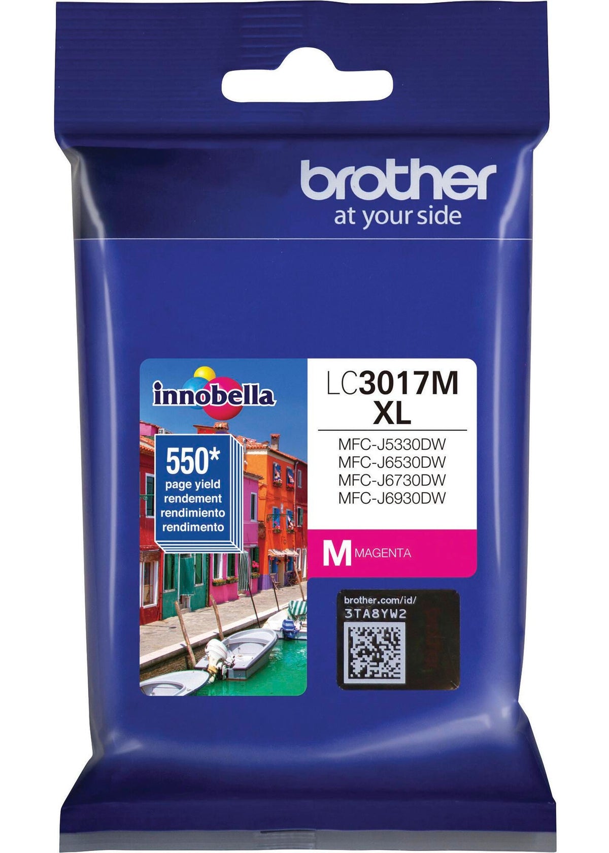 CARTRIDGE INK TONER BROTHER BRTLC3017M MAGENTA