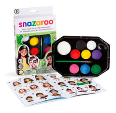 PAINT FACE RAINBOW PALETTE SNAZAROO SET