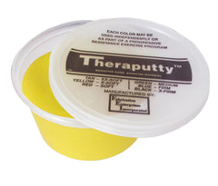 THERAPUTTY PLUS ANTIMICROBIAL EXERCISE PUTTY - YELLOW - 3 OUNCE