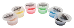 THERAPUTTY PLUS ANTIMICROBIAL EXERCISE PUTTY - 3 OUNCE - SET OF 6