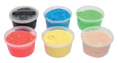 THERAPUTTY PLUS ANTIMICROBIAL EXERCISE PUTTY - 1 POUND - SET OF 6